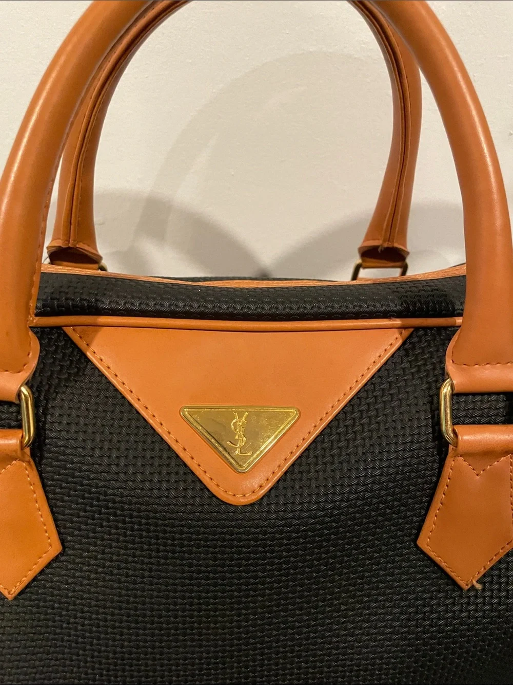 Yves Saint Laurent structured black